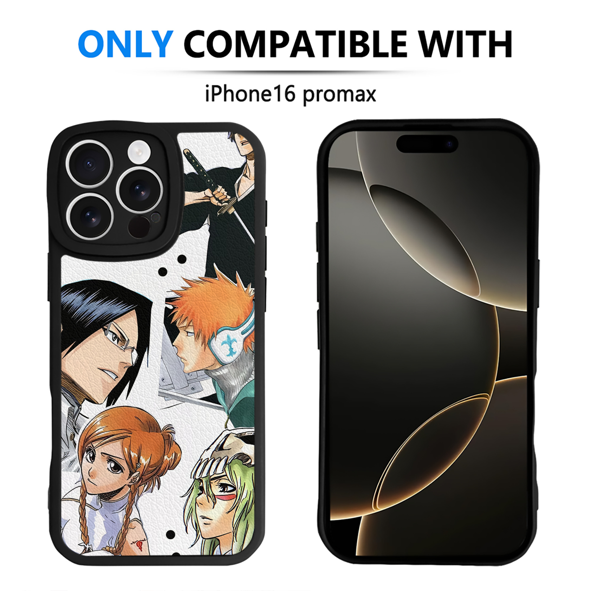（画像用） ハイキュー!! Haikyu!! 【iPhone 16シリーズ対応】シリコンスマホケース（レザー調） 材質：シリコン